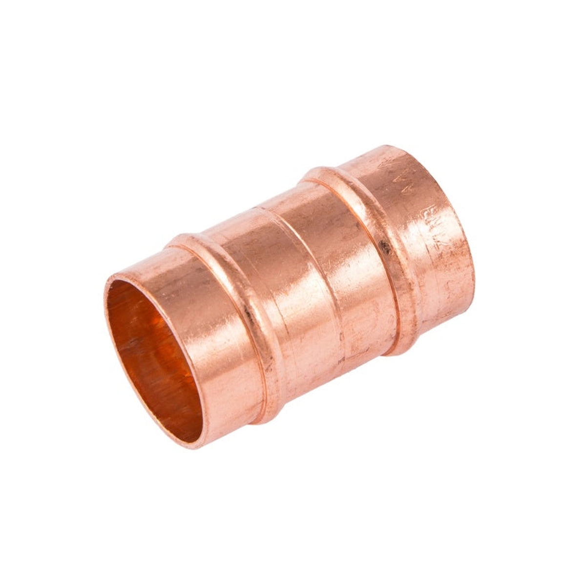 Pack of 2 Securplumb 15mm solder ring straight connectors