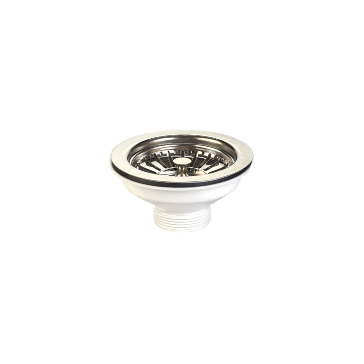 Securplumb stainless steel sink basket strainer 40mm