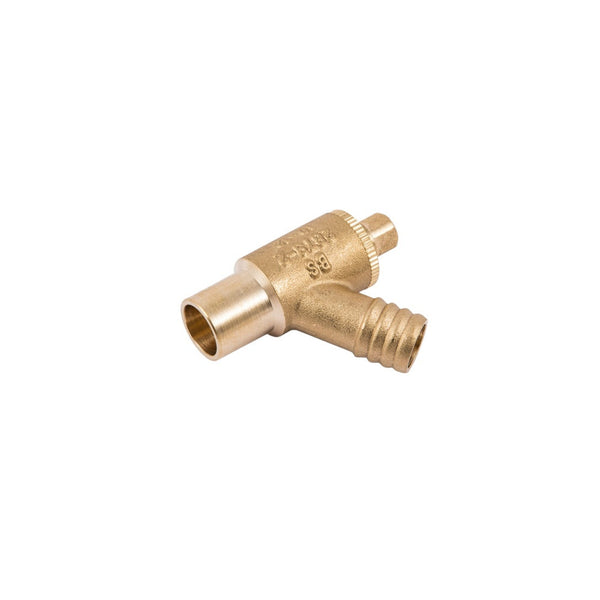Securplumb Type A brass drain off cock 1/2 inch