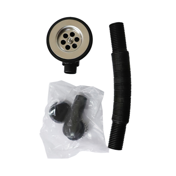 Securplumb universal 32mm stainless steel vanity basin waste