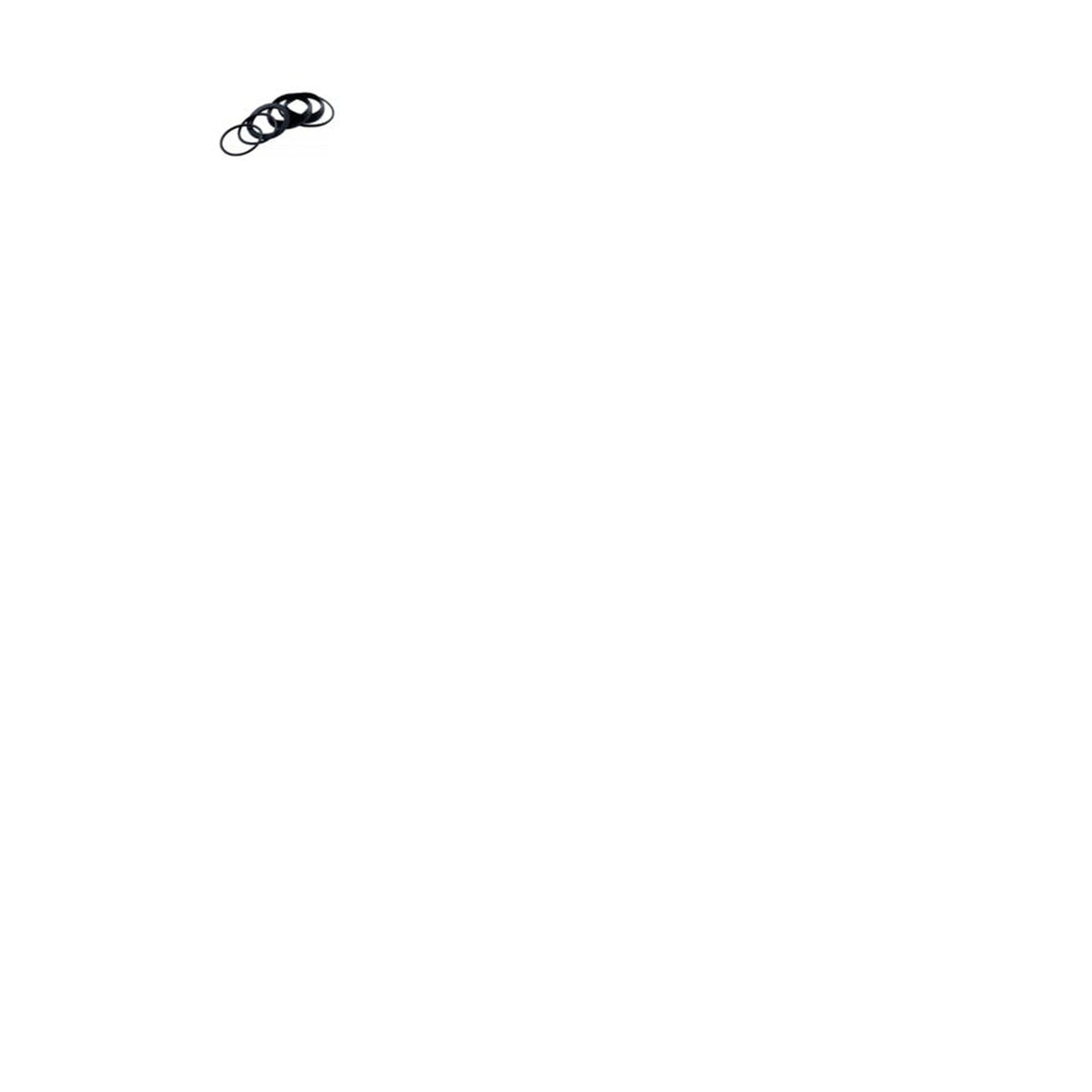 Securplumb 1 1/4 inch waste seal set, pack of 6