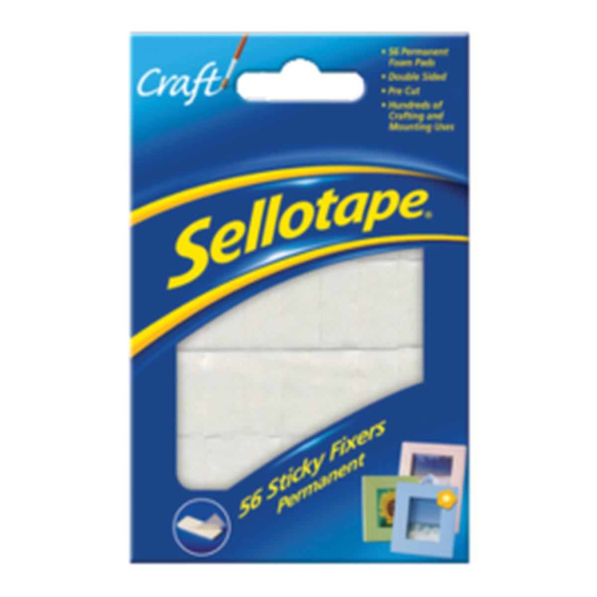 Sellotape Sticky Fixer pads pack of 56
