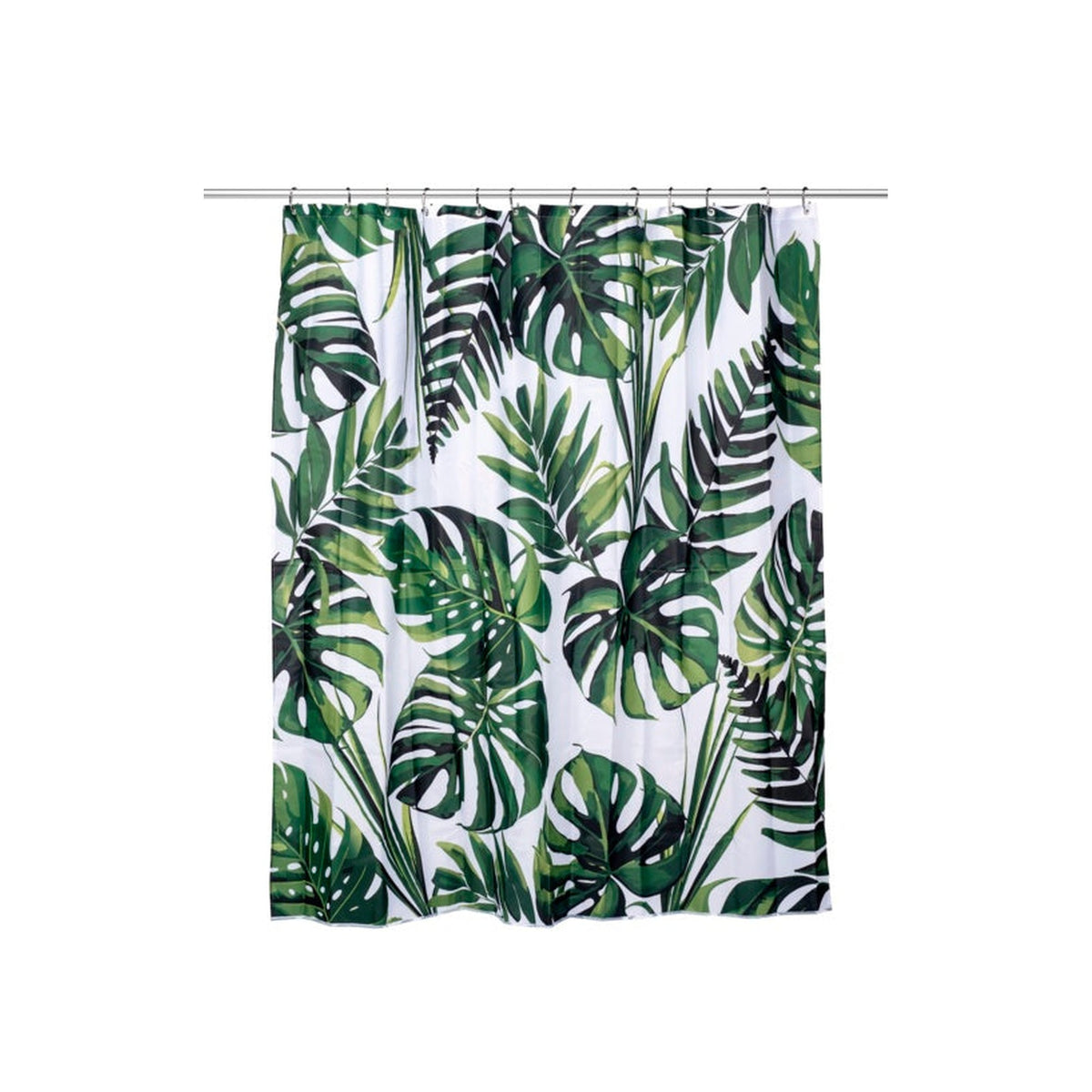 Shower Curtain 1800mm - Green Botanical, view 6