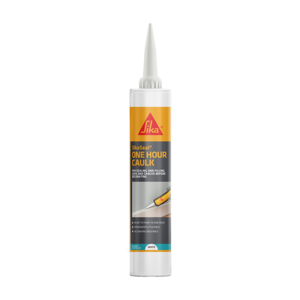 Sika One Hour Caulk 380ml white cartridge
