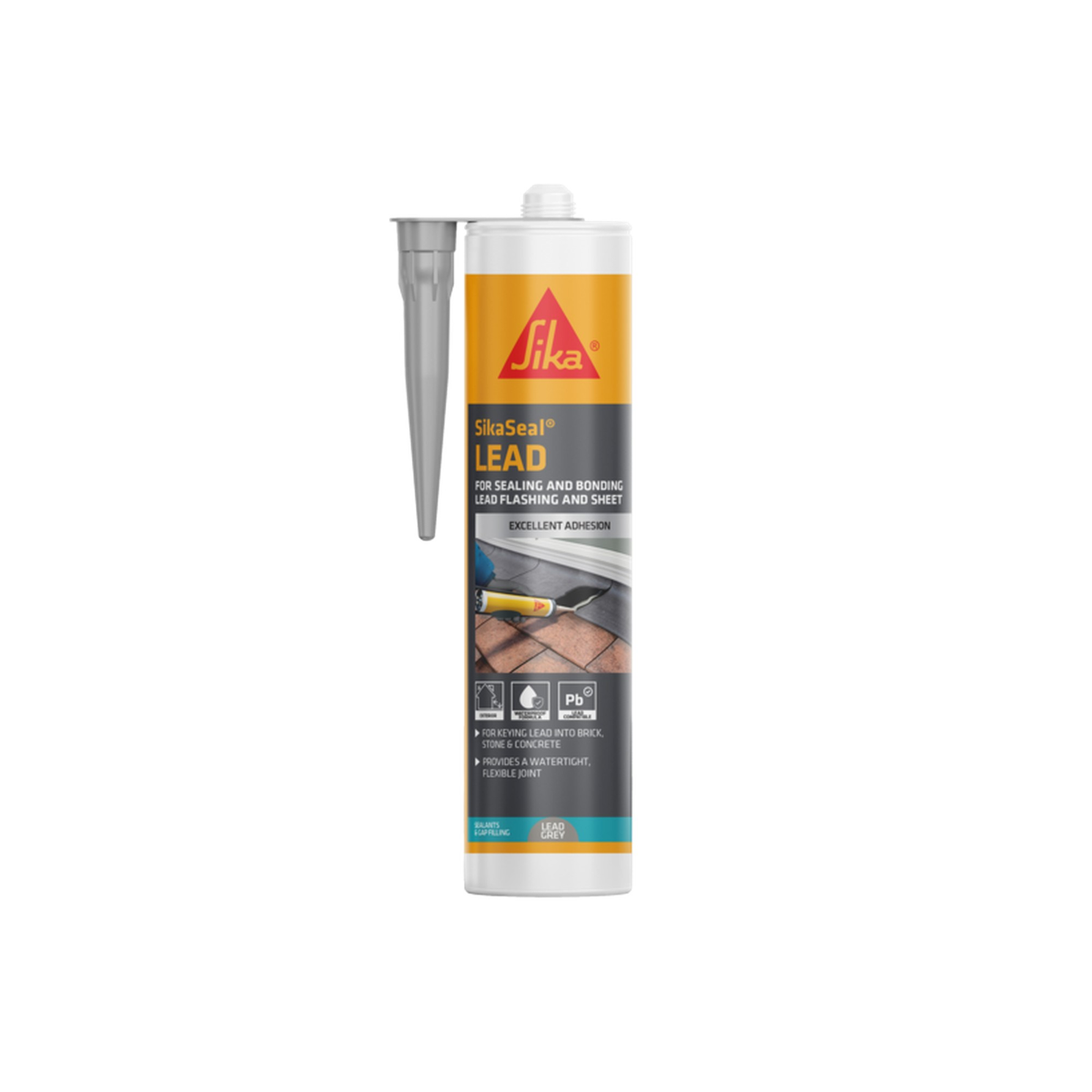 SikaSeal lead sealant 295ml grey cartridge