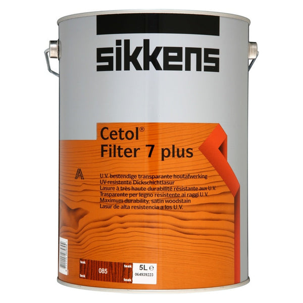 Sikkens Cetol Filter 7 Plus 5L tin in Teak 085