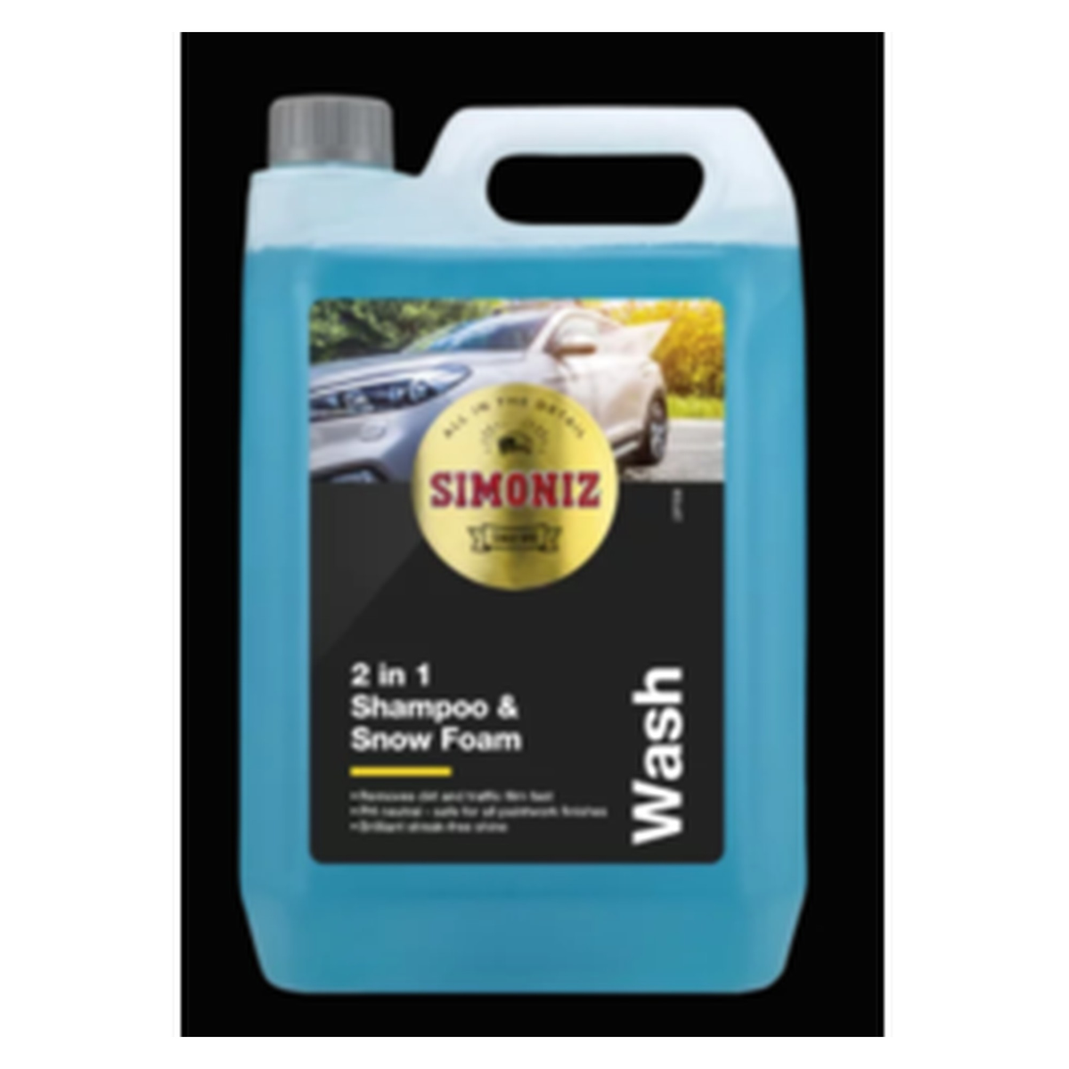Simoniz 2 in 1 Shampoo and Snow Foam 5L bottle