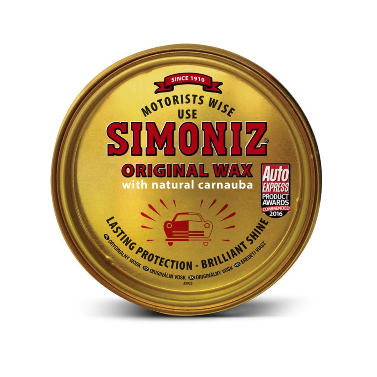 Simoniz Original natural carnauba car wax 150g