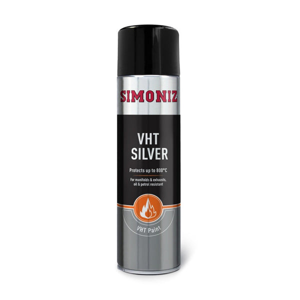 Simoniz Very High Temperature Paint 500ml in silver