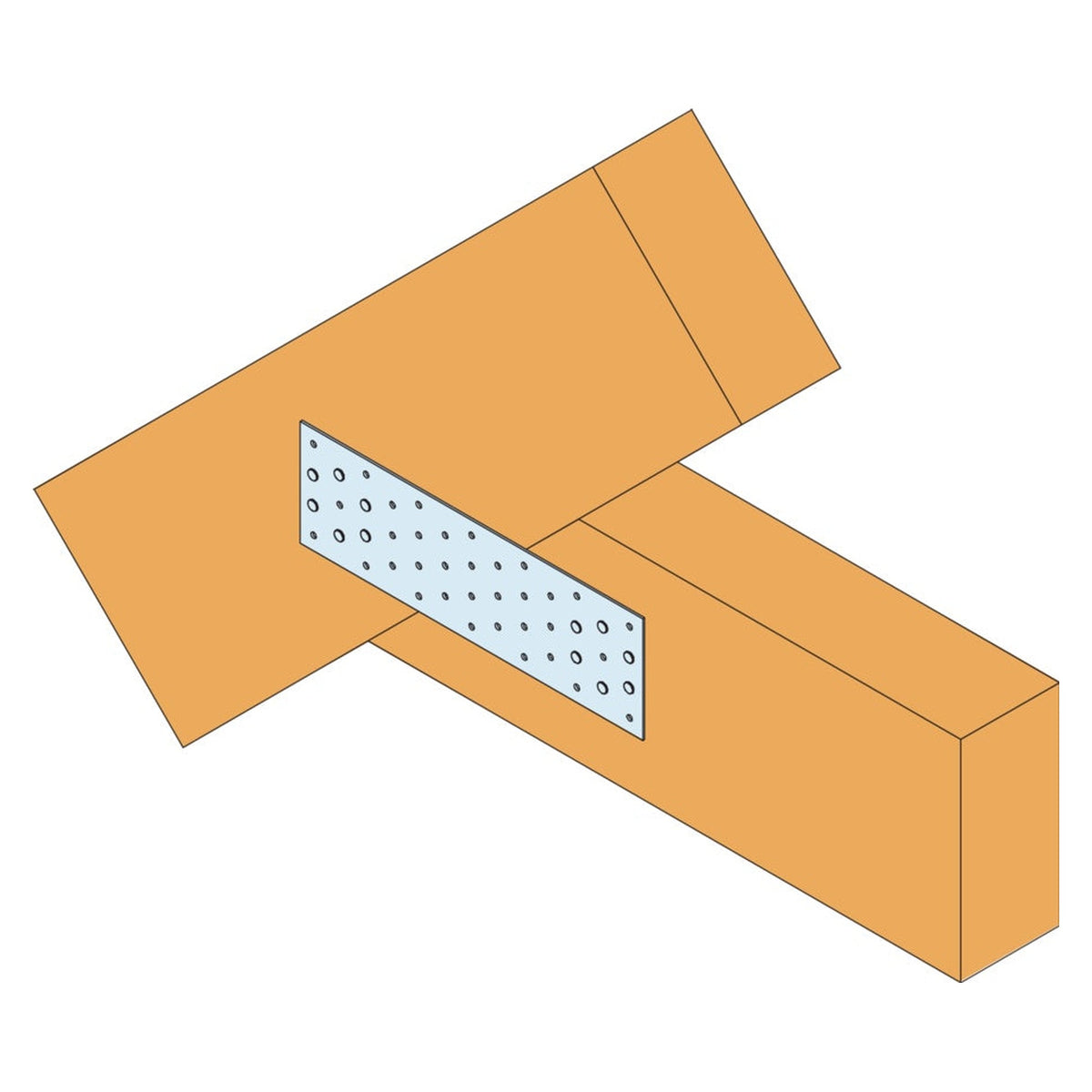 Simpson Strong-Tie nail plate 40 x 120mm