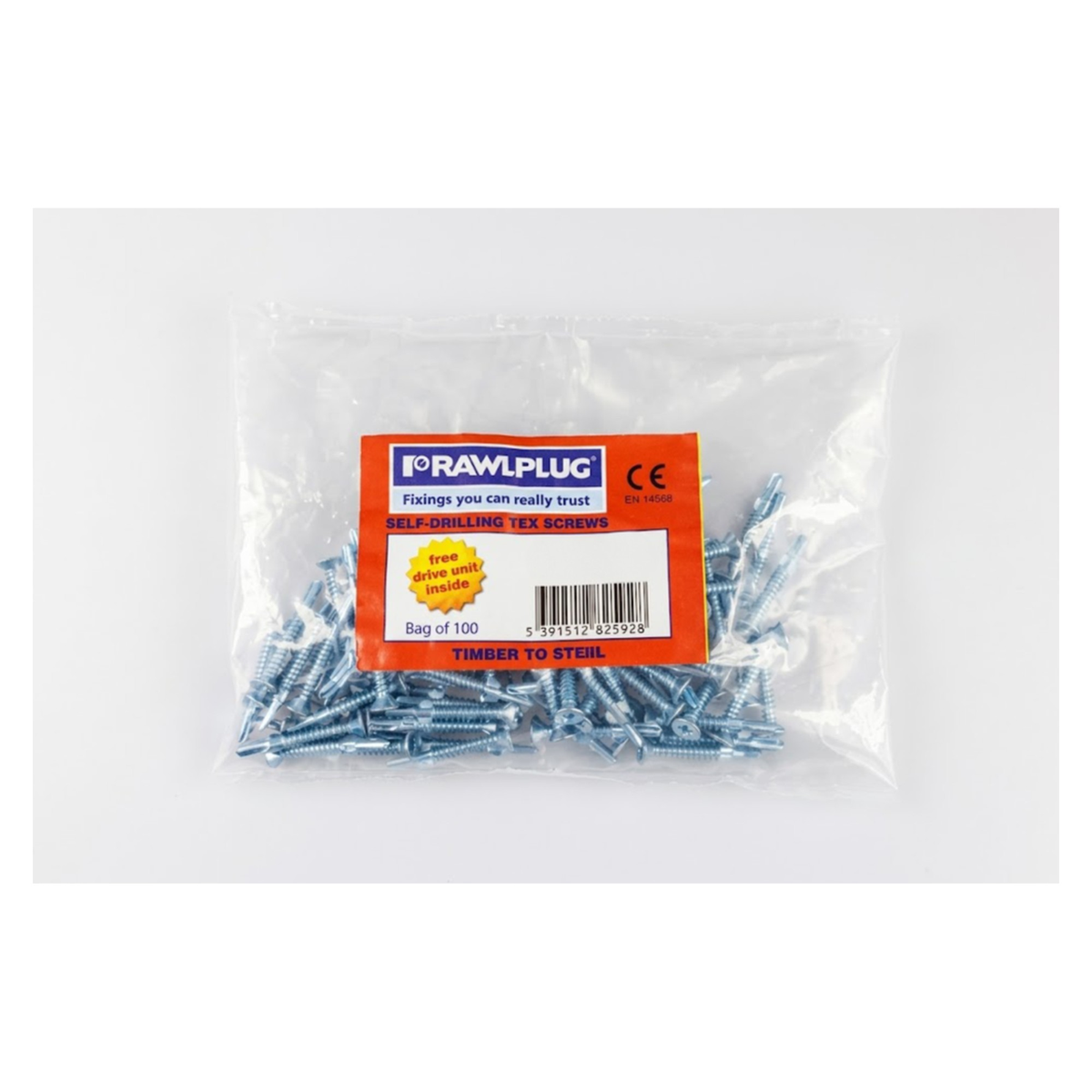 Slf Drllng Csk Scrws 4.8x50 - Bag 100, view 2