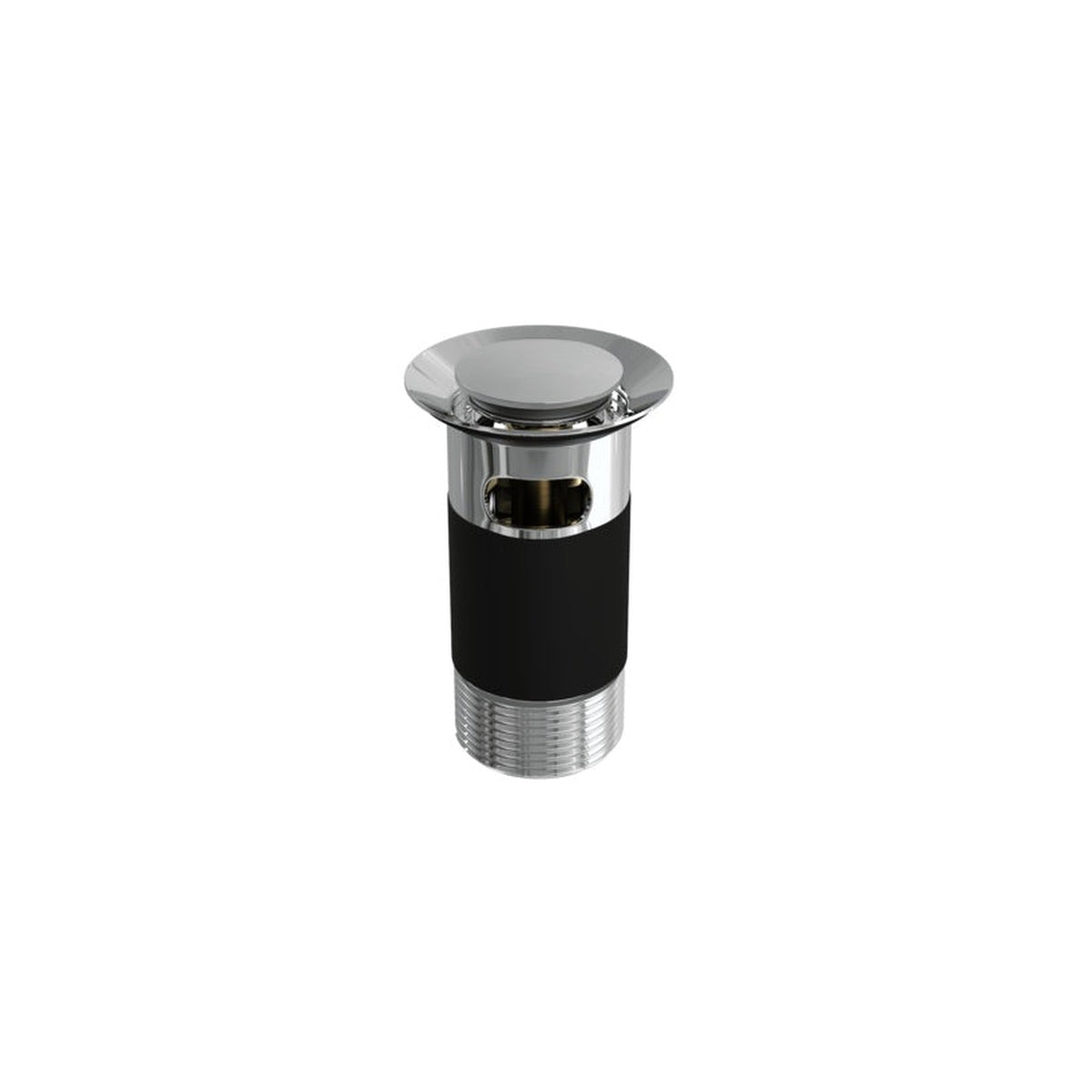 Slotted Basin Waste - Chrome, view 2
