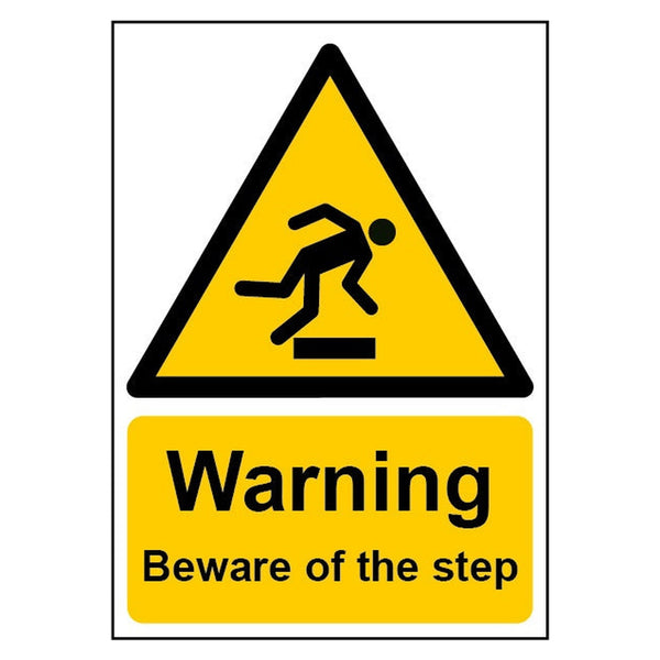 Smiths Architectural danger beware step sign