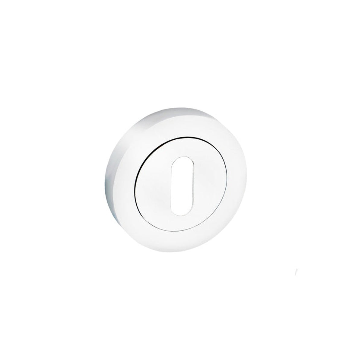 Smiths Architectural chrome screw on escutcheon rose 52mm