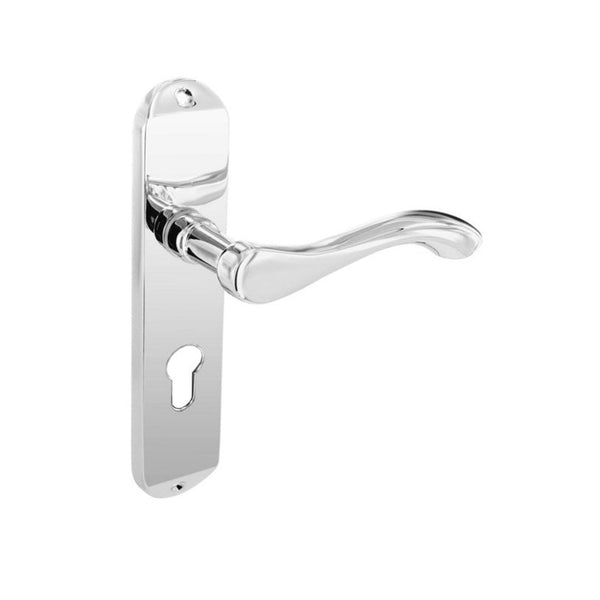Smiths Architectural Europa chrome euro handle on back plate