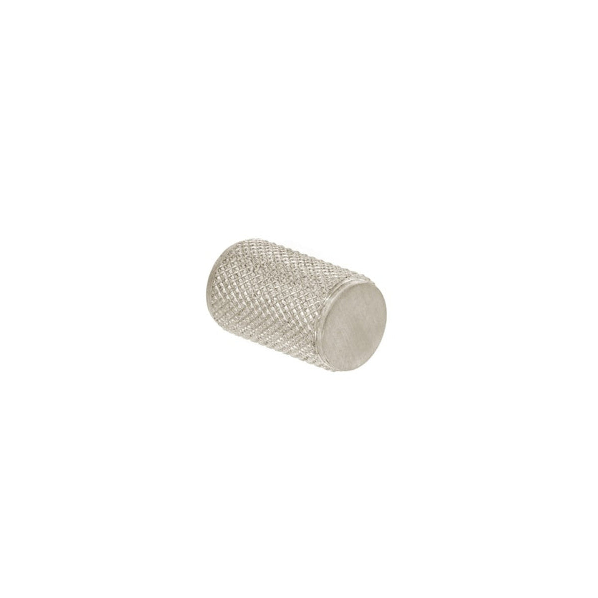 Smiths Architectural satin nickel knurled cylinder knob 18mm