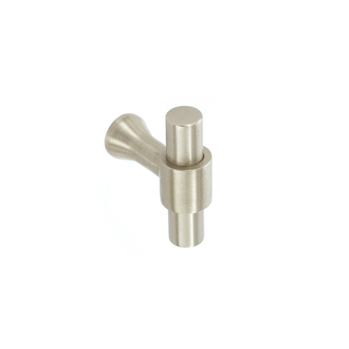 Smiths Architectural satin nickel solid brass shoulder T pull 45mm