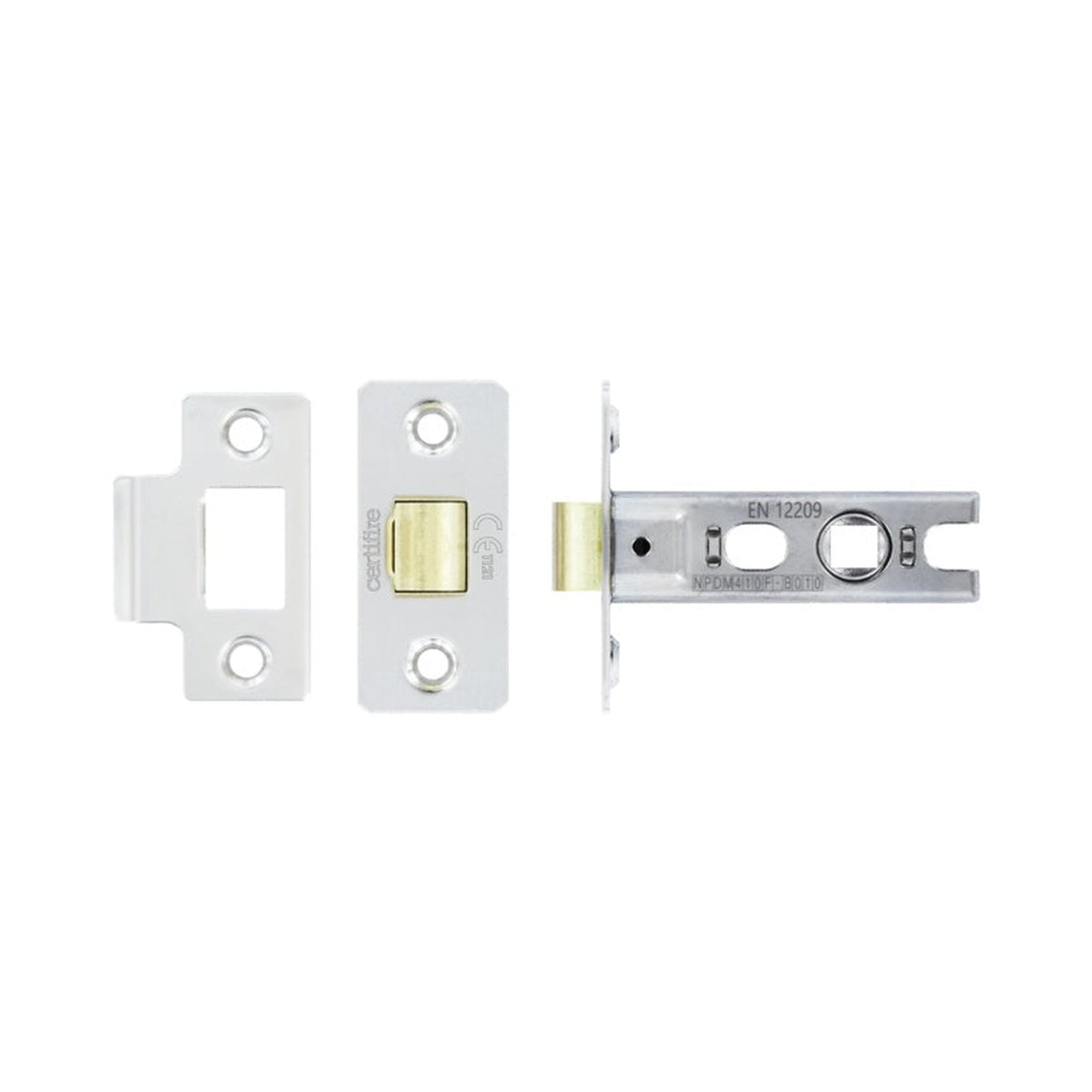 Smiths Architectural 64mm chrome plated tubular latch