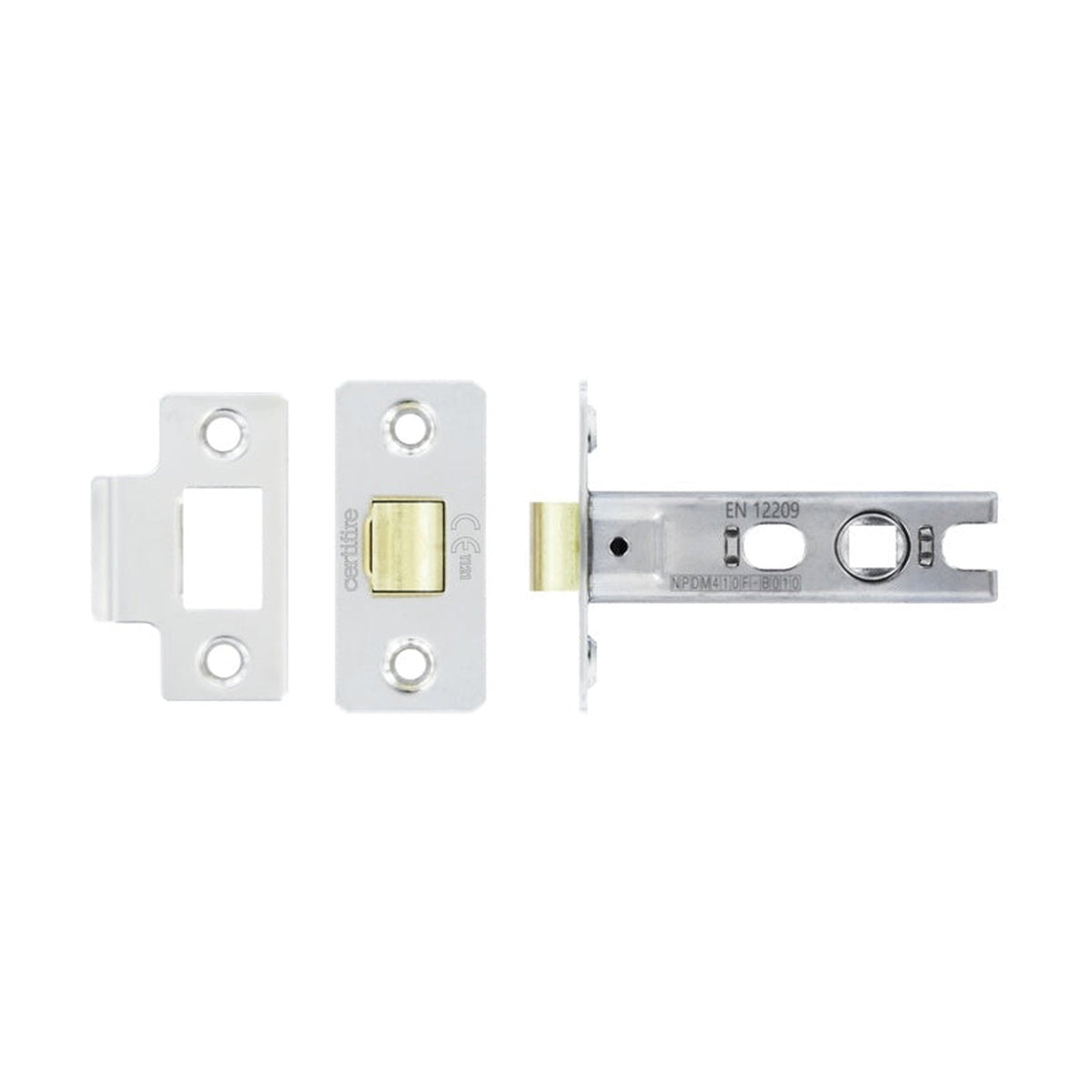 Smiths Architectural 76mm tubular bolt-through latch