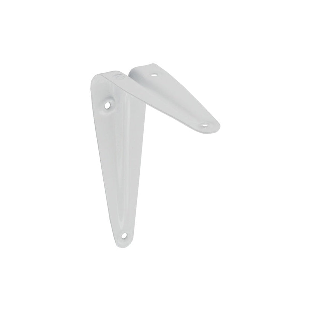 Pack of 20 Smiths Ironmongery white London pattern shelf brackets 14 x 12 inch