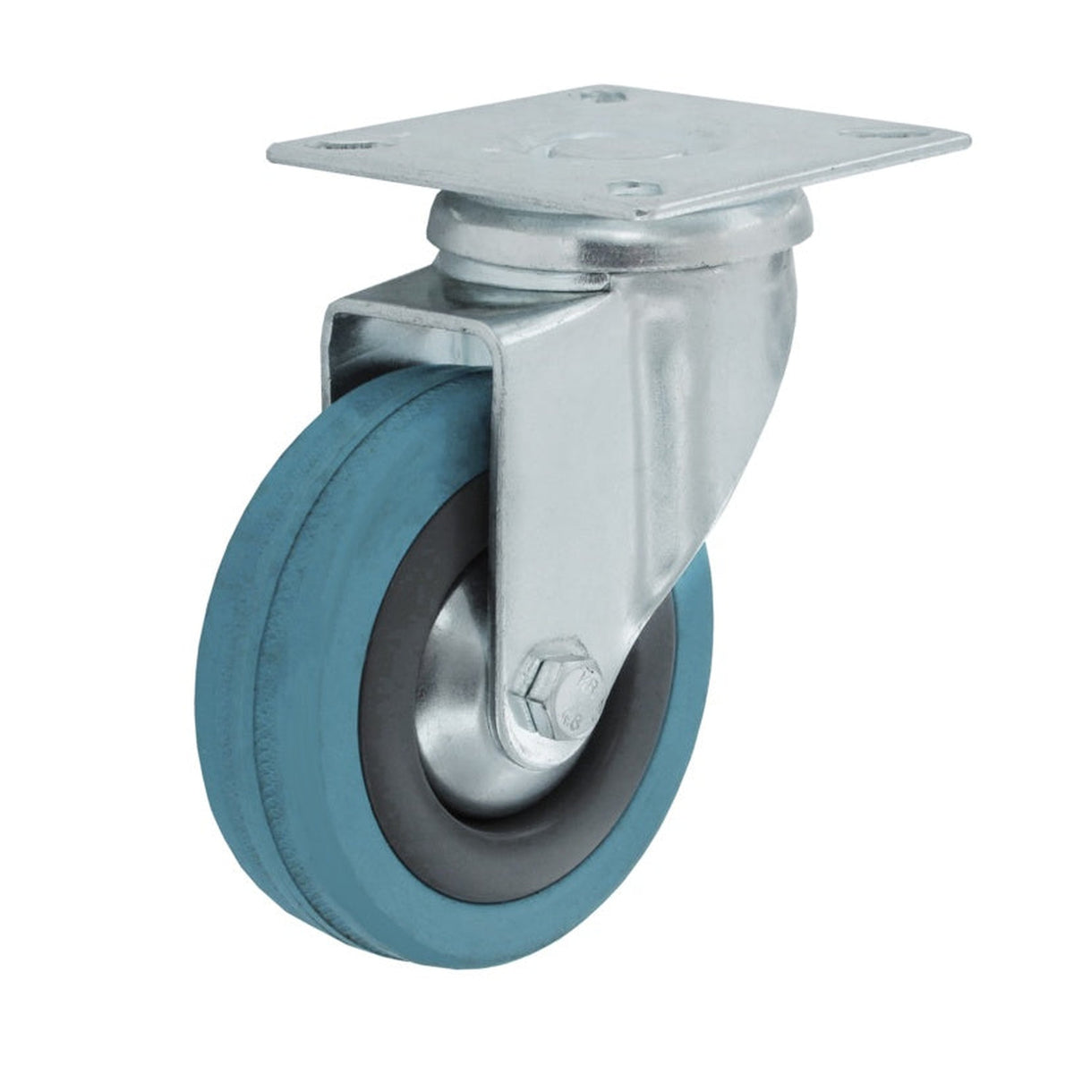 Smiths Ironmongery 100mm swivel castor with runner wheel