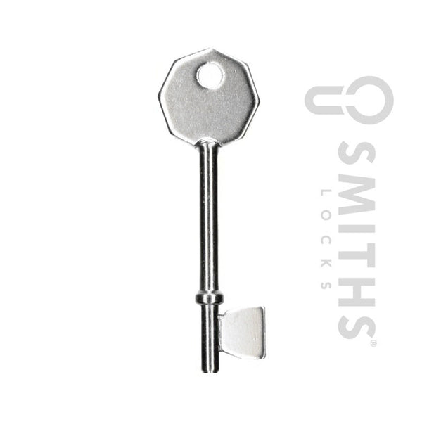 Pack of ten Smiths Locks Asec 5 lever mortice key blanks