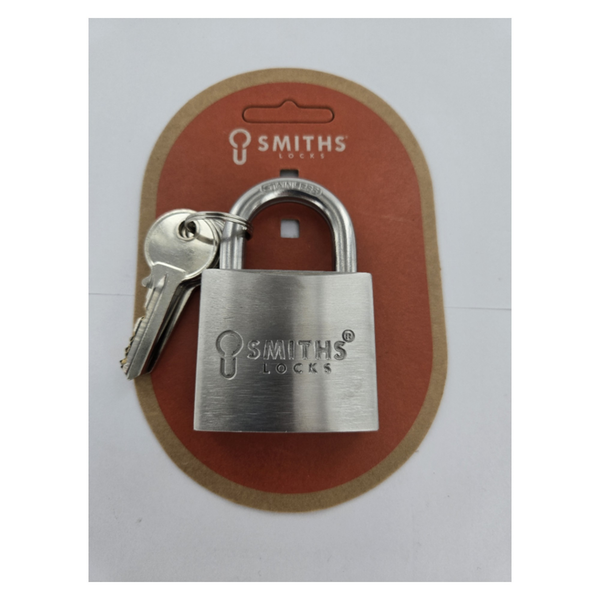 Smiths Locks 50mm stainless steel padlock