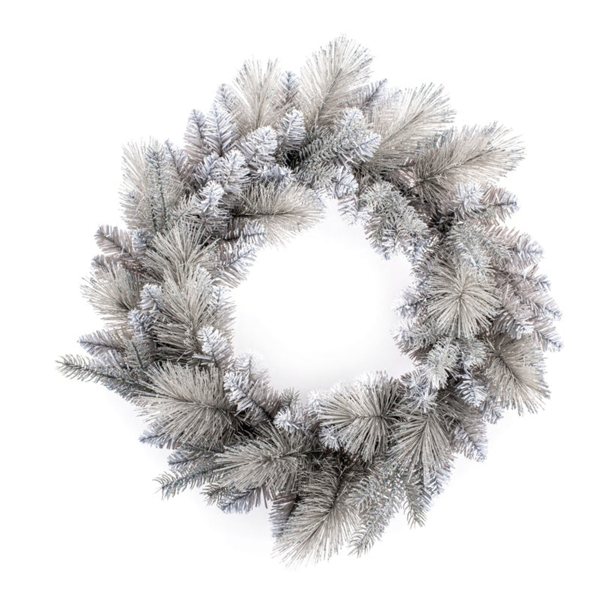 Snow Fir Wreath - 50cm