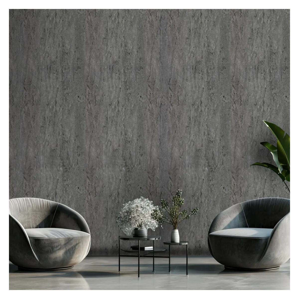 SolidStyle® Wall Panel 600 x 2400mm - Concrete Grey Pack 2, view 2