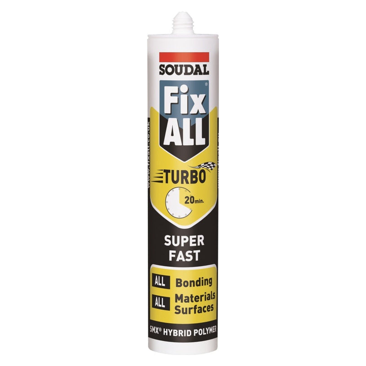 Soudal Fix All Turbo adhesive white 290ml