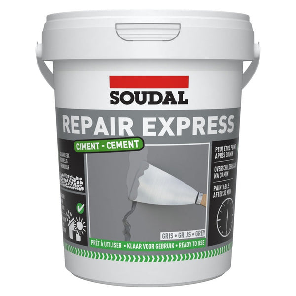 Soudal Repair Express Cement grey tub