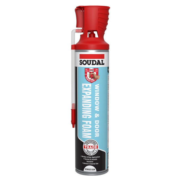 Soudal window and door low expansion foam 600ml