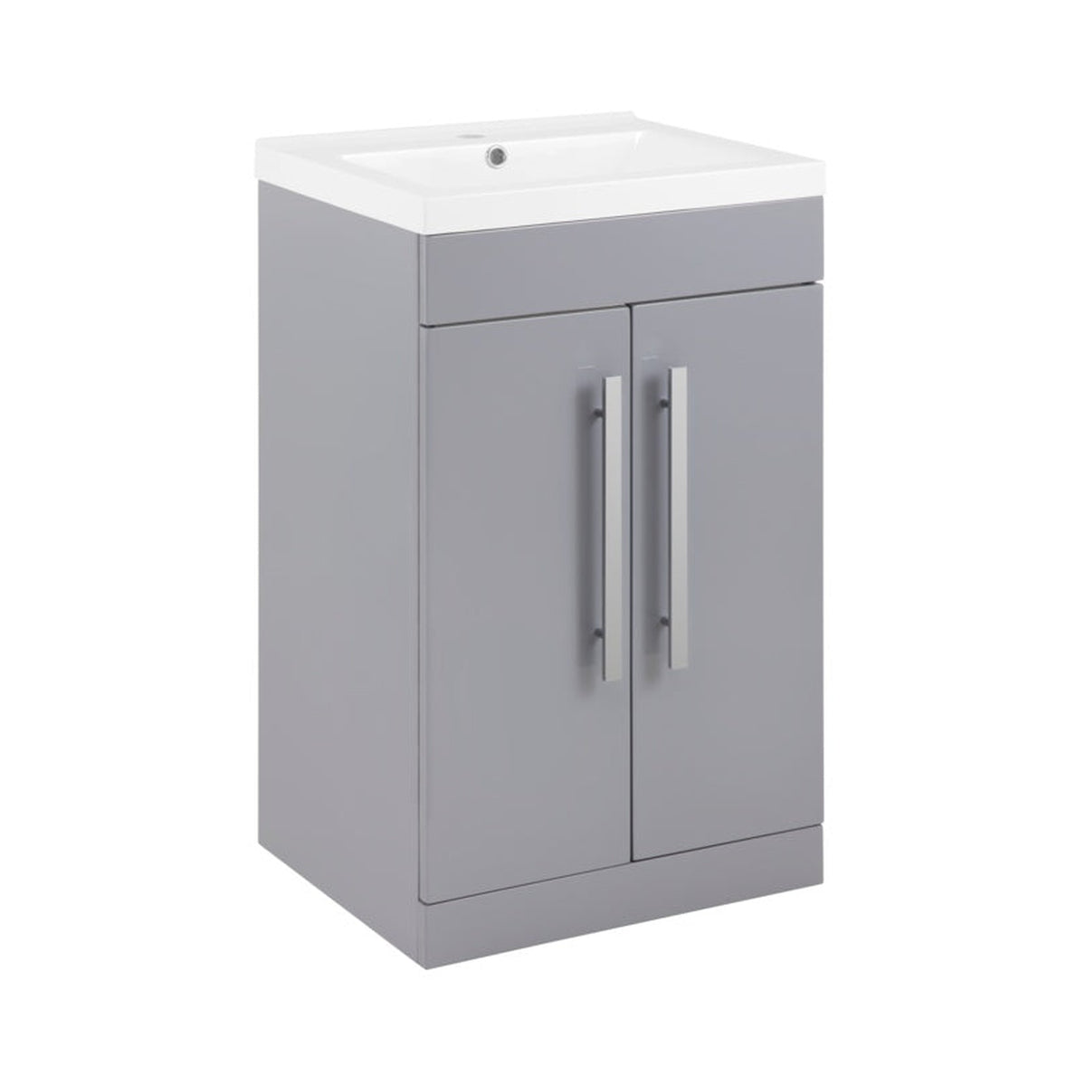 SP Avalon 500mm grey 2 door basin unit