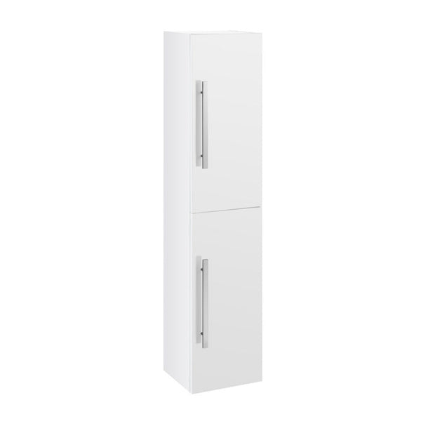 SP Avalon white wall hung 300mm tall storage unit