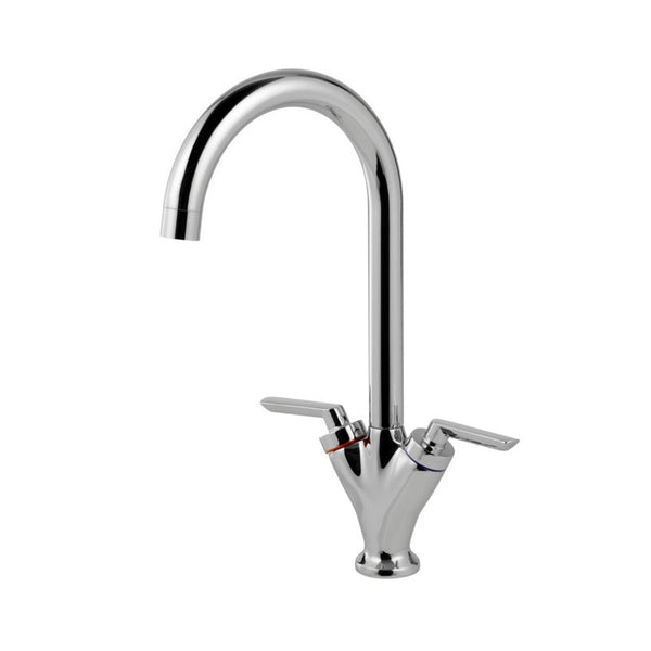 SP Barbary chrome kitchen sink mixer tap