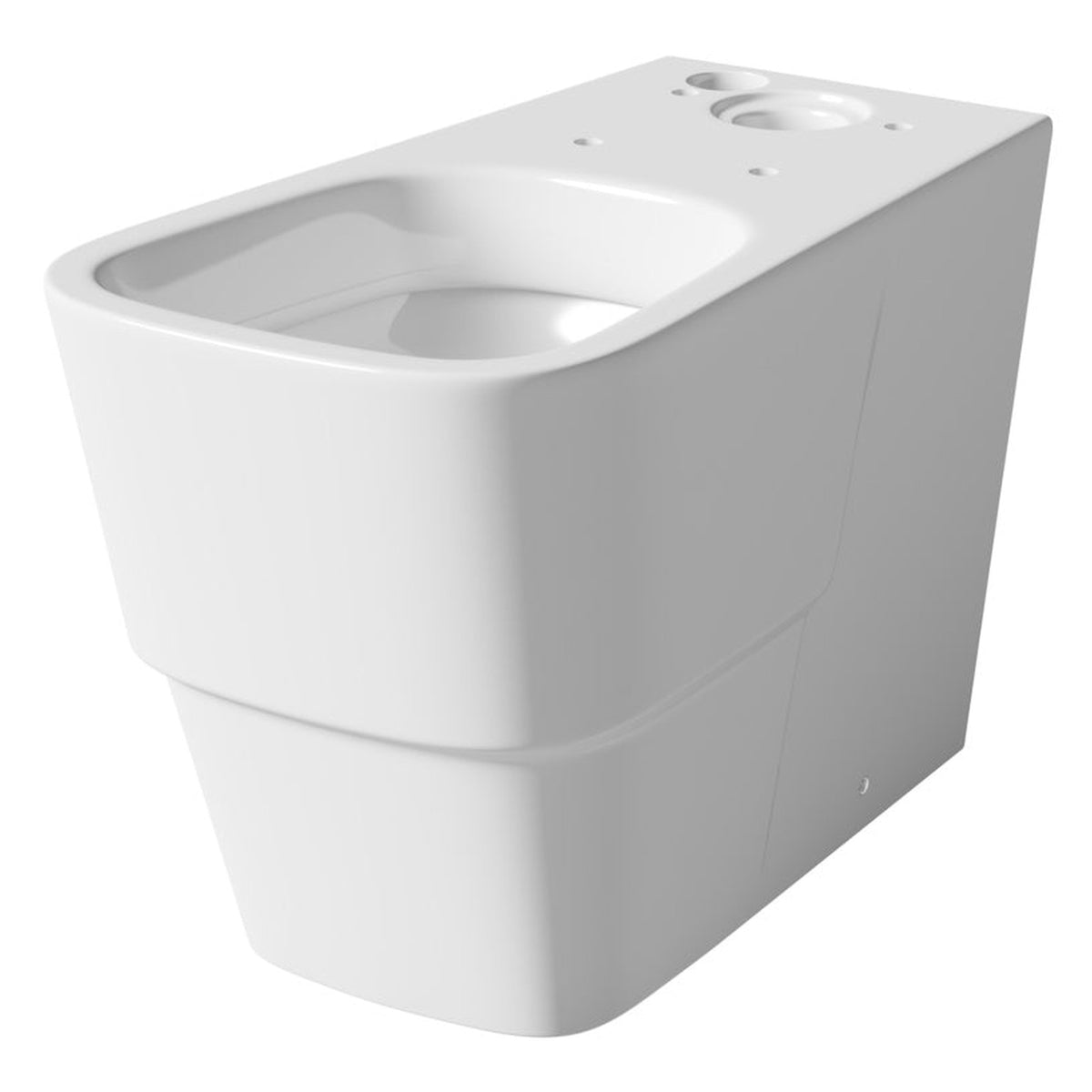 SP Eco Edge close coupled toilet pan, view 2