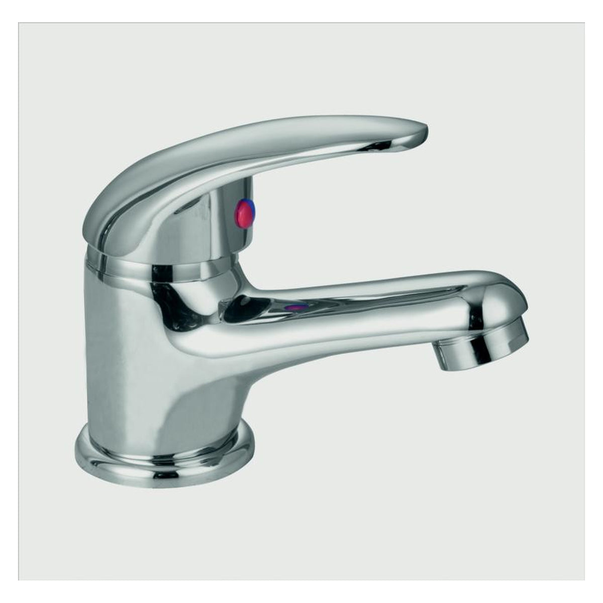 SP Eden cloakroom basin mixer tap with click clack waste