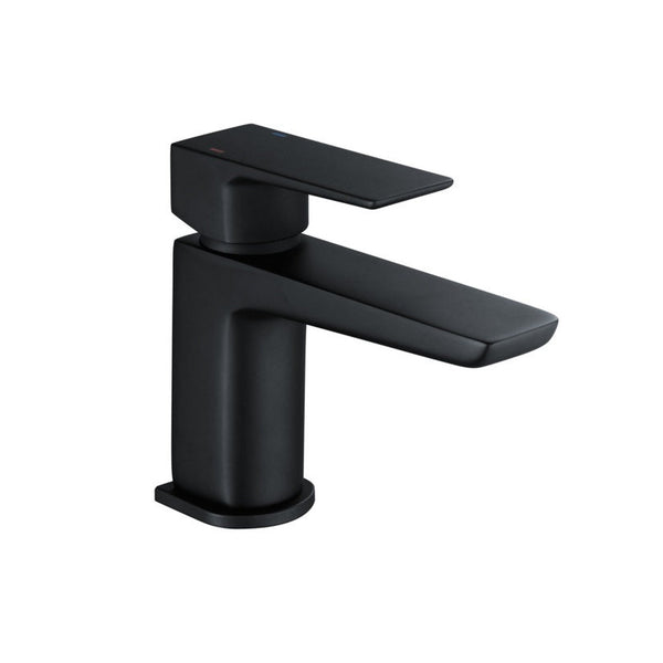 SP Nero mini mono basin mixer tap in matt black