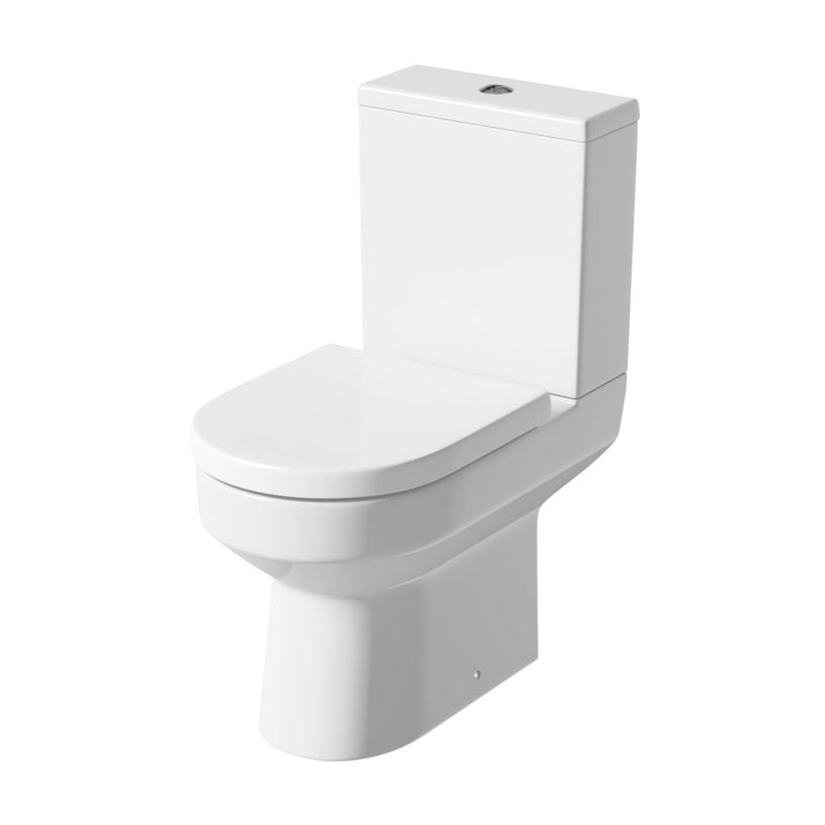 SP Pure one box toilet with seat and cistern, view 2