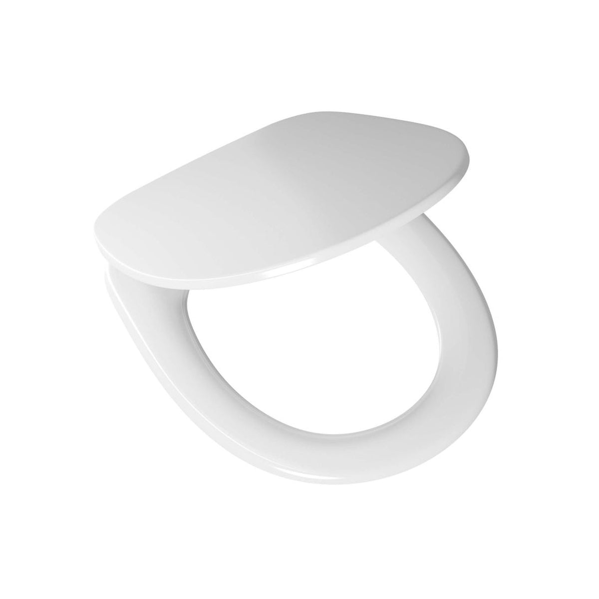 SP Pure white acrylic standard toilet seat