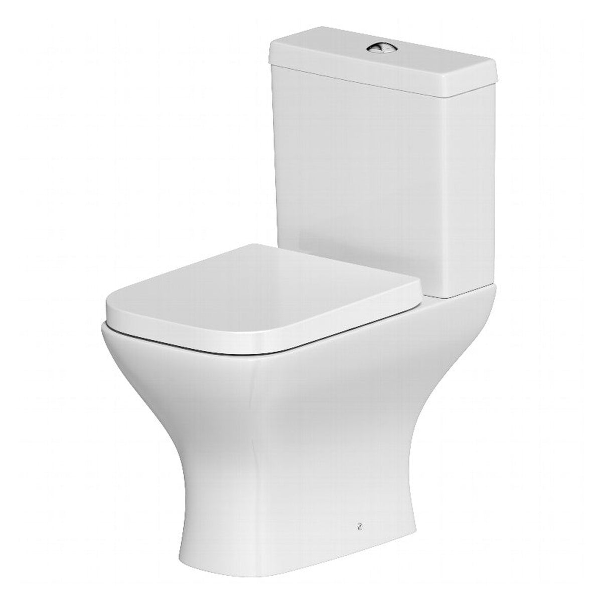 SP Space Saver one box square toilet with seat