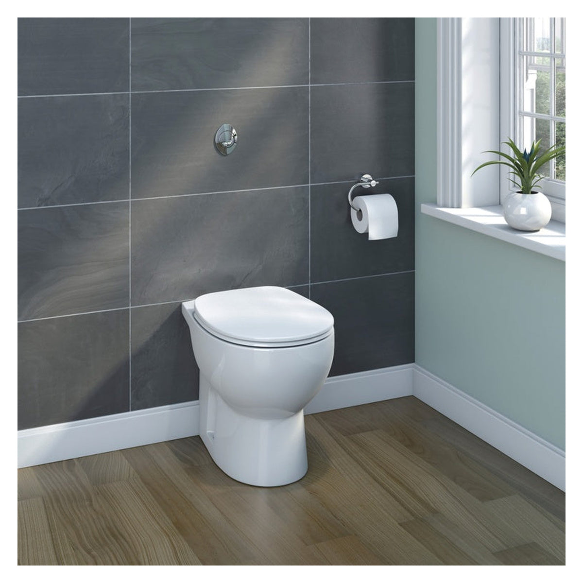 SP Titan concealed dual flush cistern, view 2