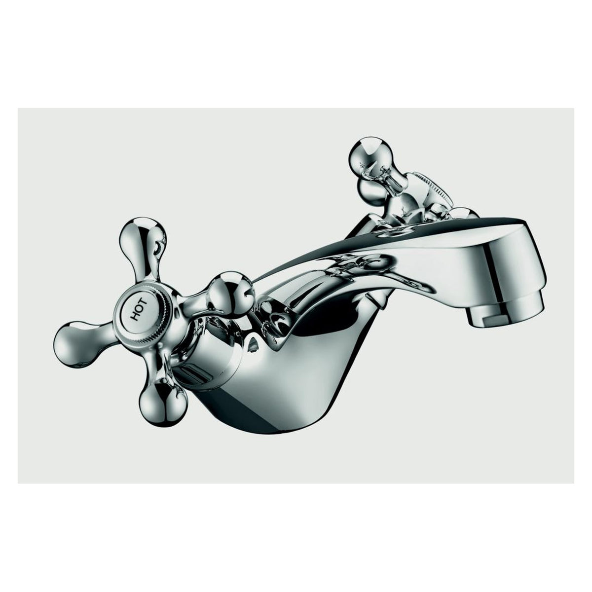 SP traditional solid brass basin mixer tap