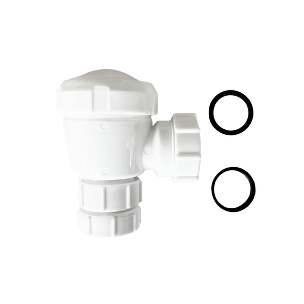 Space Saving Basin Bottle Trap - 32mm