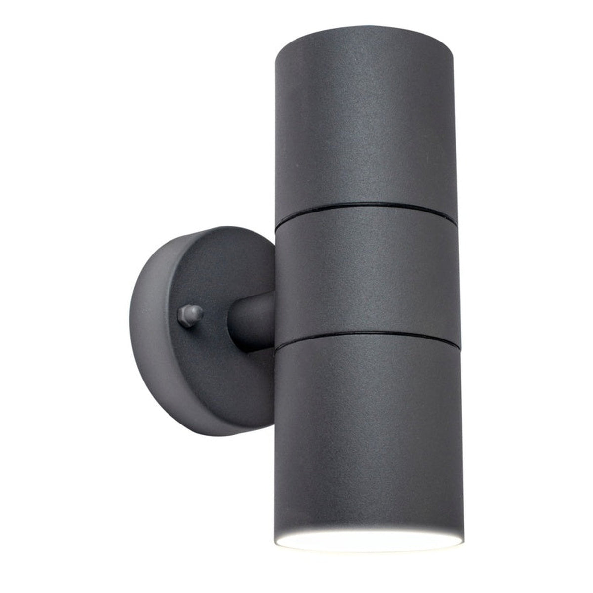 Stainless Steel Exterior Wall Light - GU10 Slate Grey, view 2