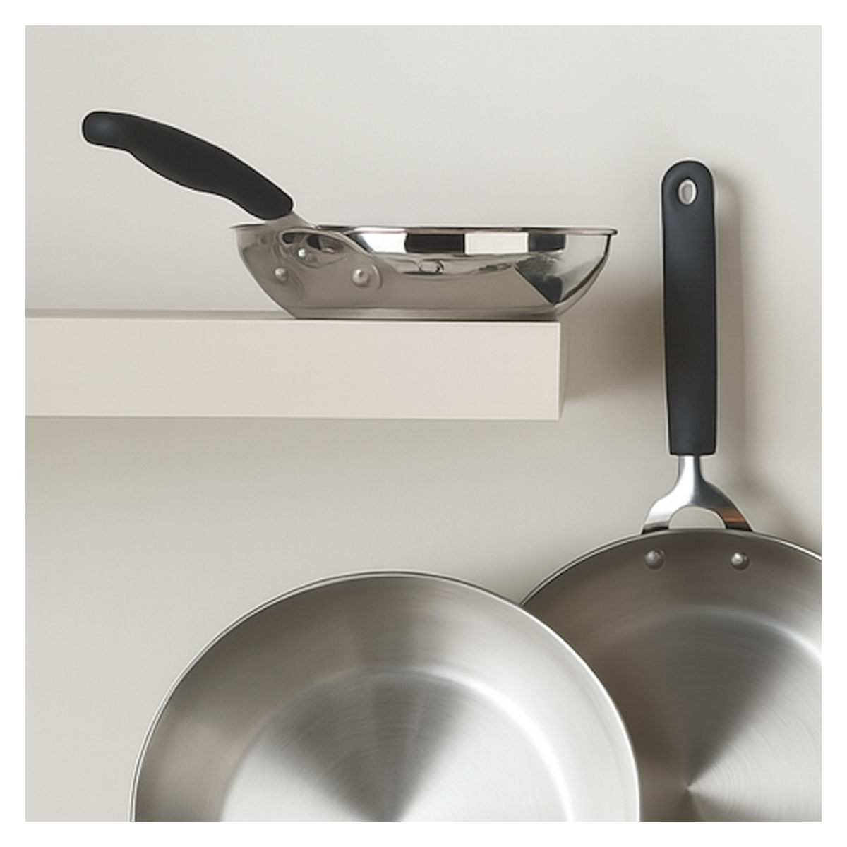 Stainless Steel Fry Pan - 25cm, view 3