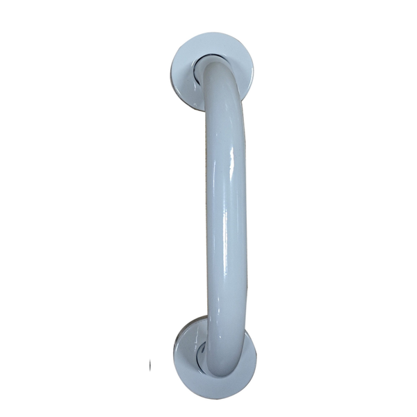 Stainless Steel Grab Rail White - 25 x 228