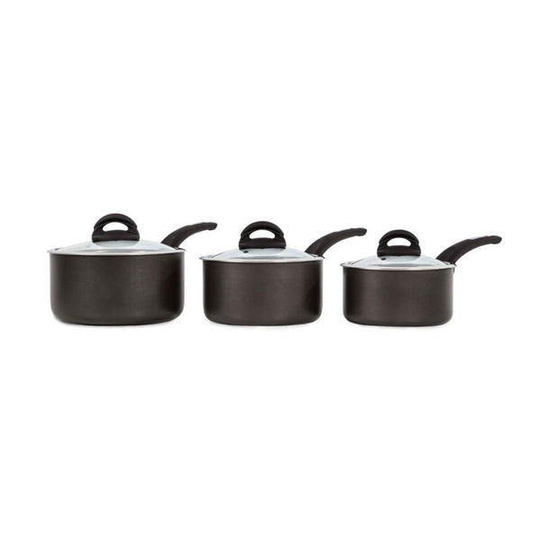Stainless Steel Saucepan Set - 3 Piece