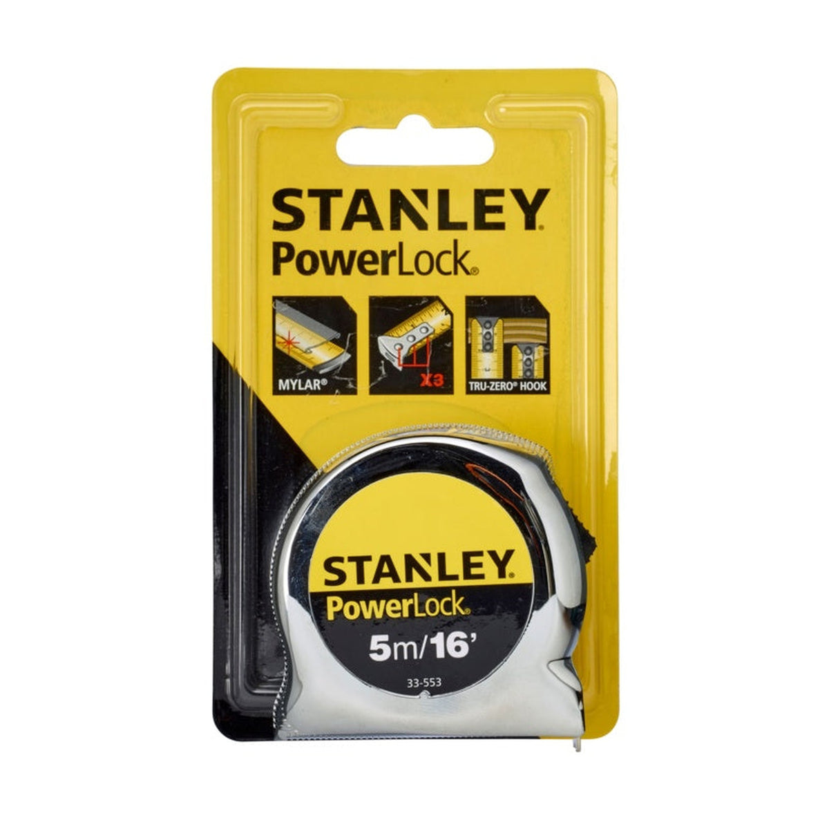 Stanley Micro Powerlock 5m tape measure