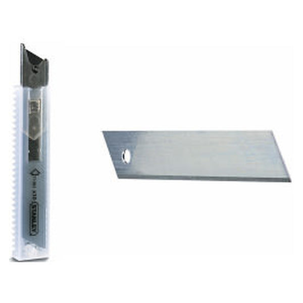 Stanley 18mm snap off knife blades dispenser pack of 5